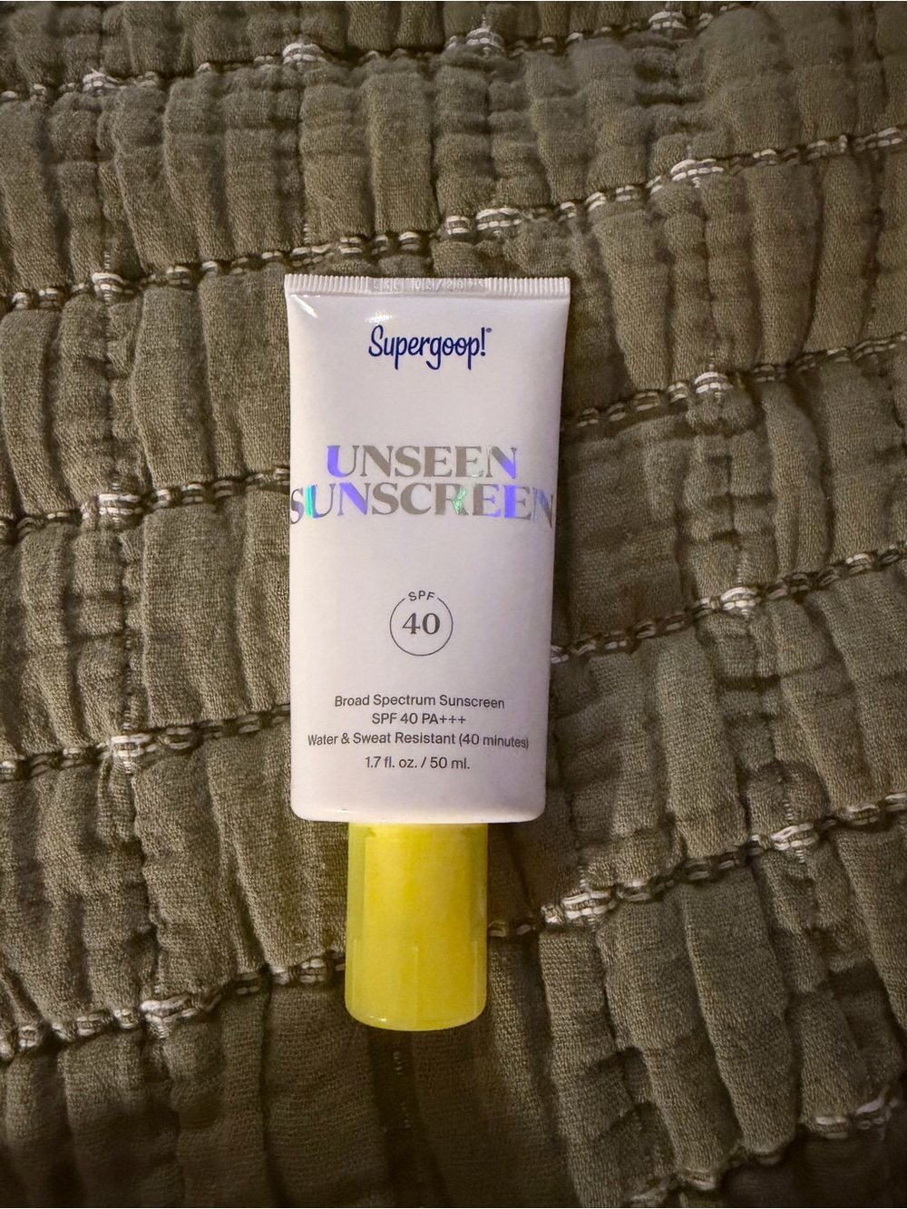 Supergoop! Unseen Sunscreen SPF 40